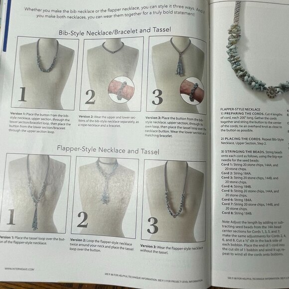 Beadwork Magazine Jewelry Crafting Book u Arp May 2018  Vol 21 No 3 Convertible - Picture 8 of 8